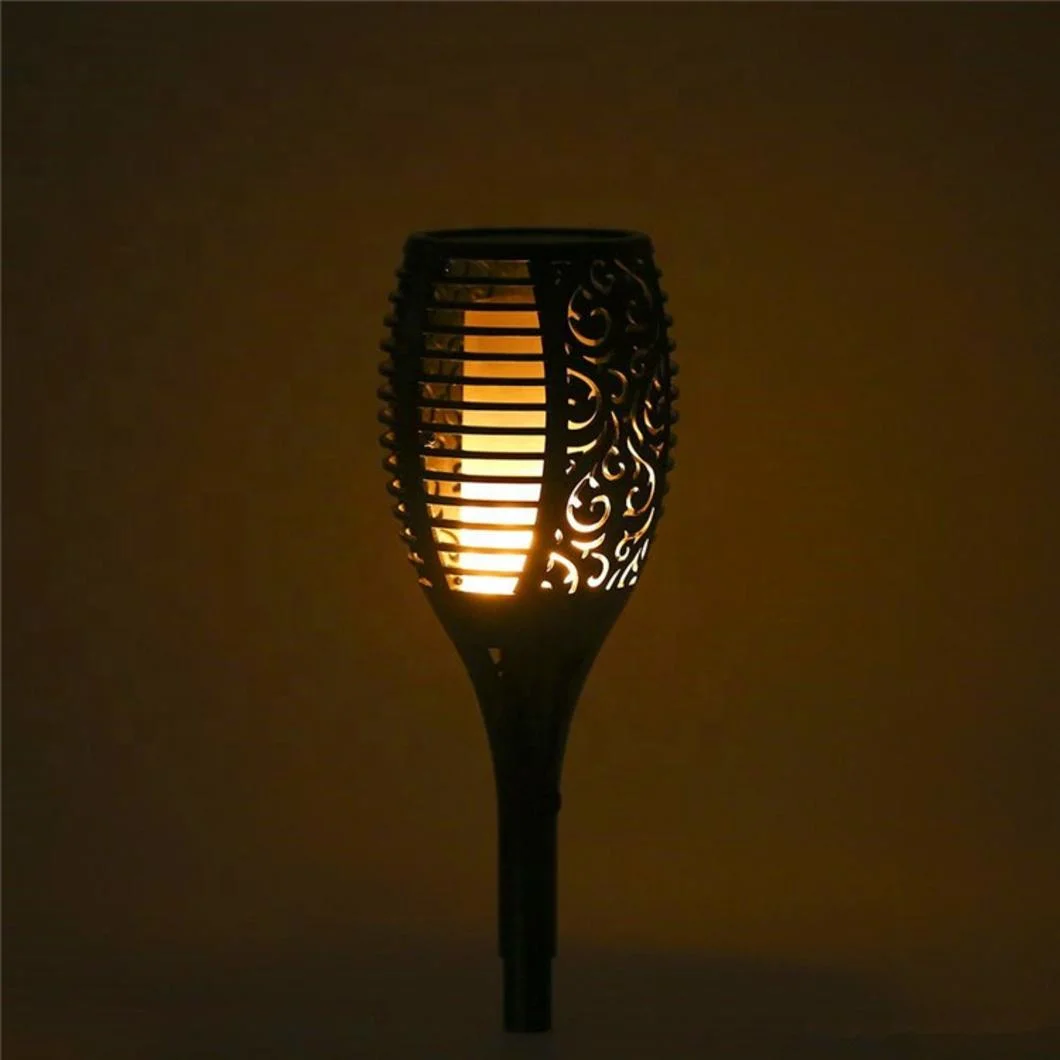 Basic Customization Sample Customization Solar Flickering Lawn Flame Torch Fire Lamp Garden Stake Decorative Outdoor Landscape Light